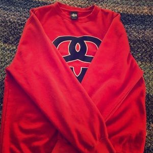 Stussy Blood Orange Sweatshirt